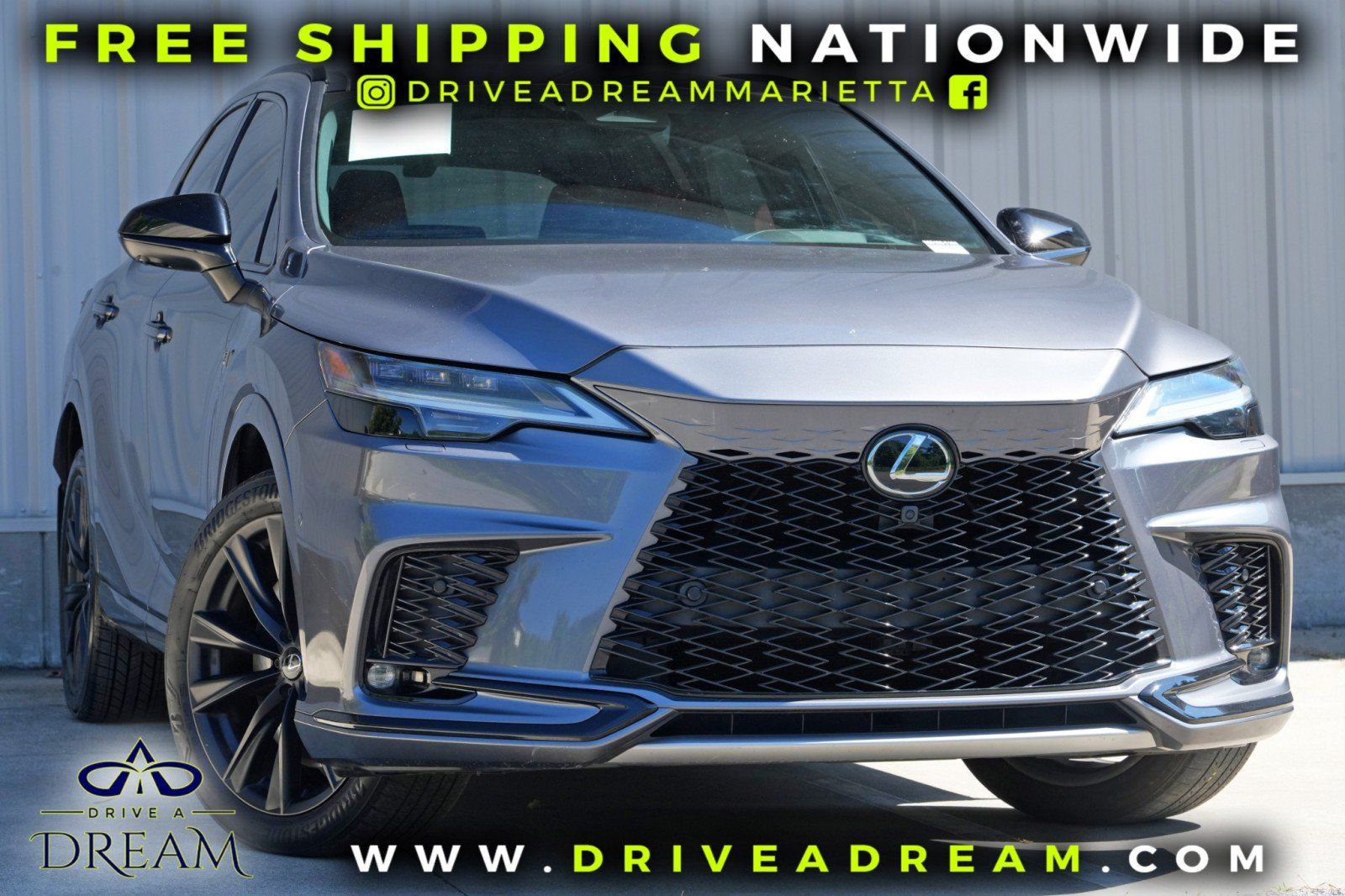 Used 2023 Lexus RX 500h F Sport AWD/4WD image 2
