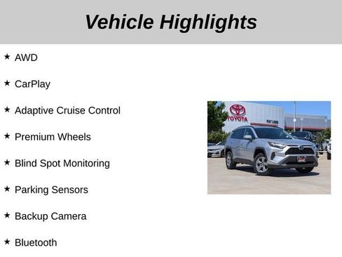 Used 2024 Toyota RAV4 XLE AWD/4WD image 5