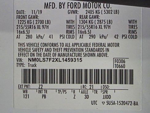 Used 2020 Ford Transit Connect XLT image 35