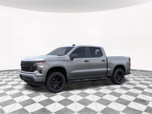 New 2026 Chevrolet Silverado 1500 Custom w/ Turbomax Blackout Package AWD/4WD image 5