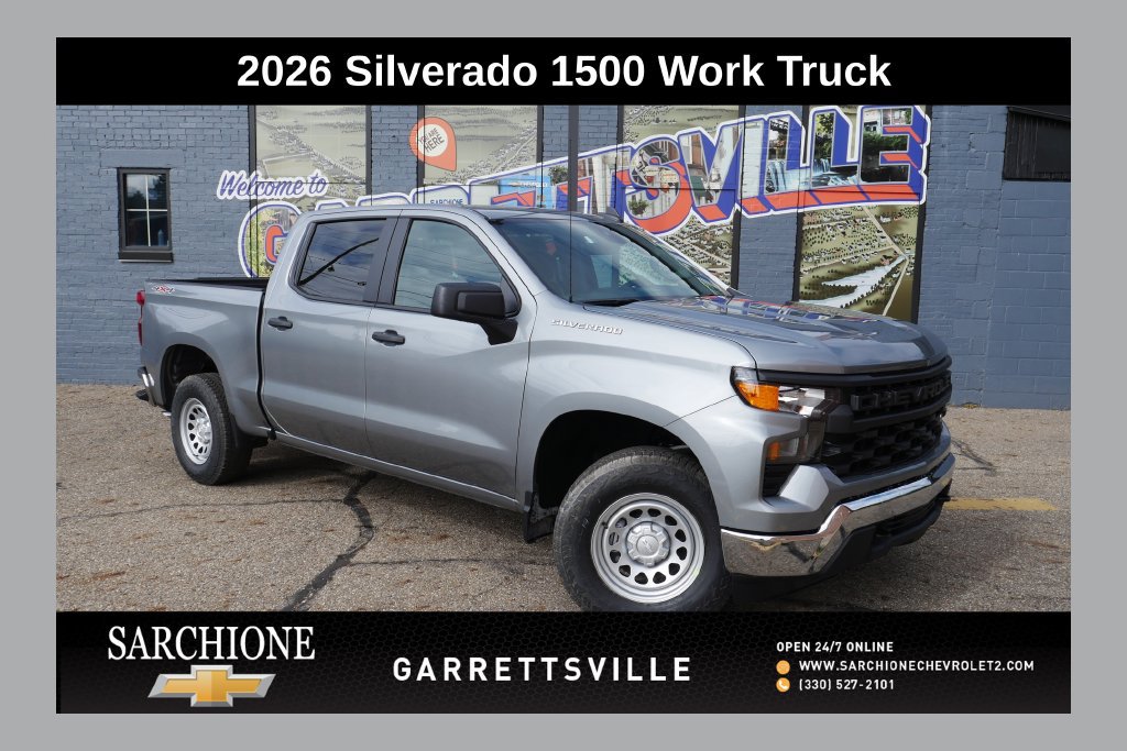 New 2026 Chevrolet Silverado 1500 W/T w/ WT Value Package AWD/4WD image 1