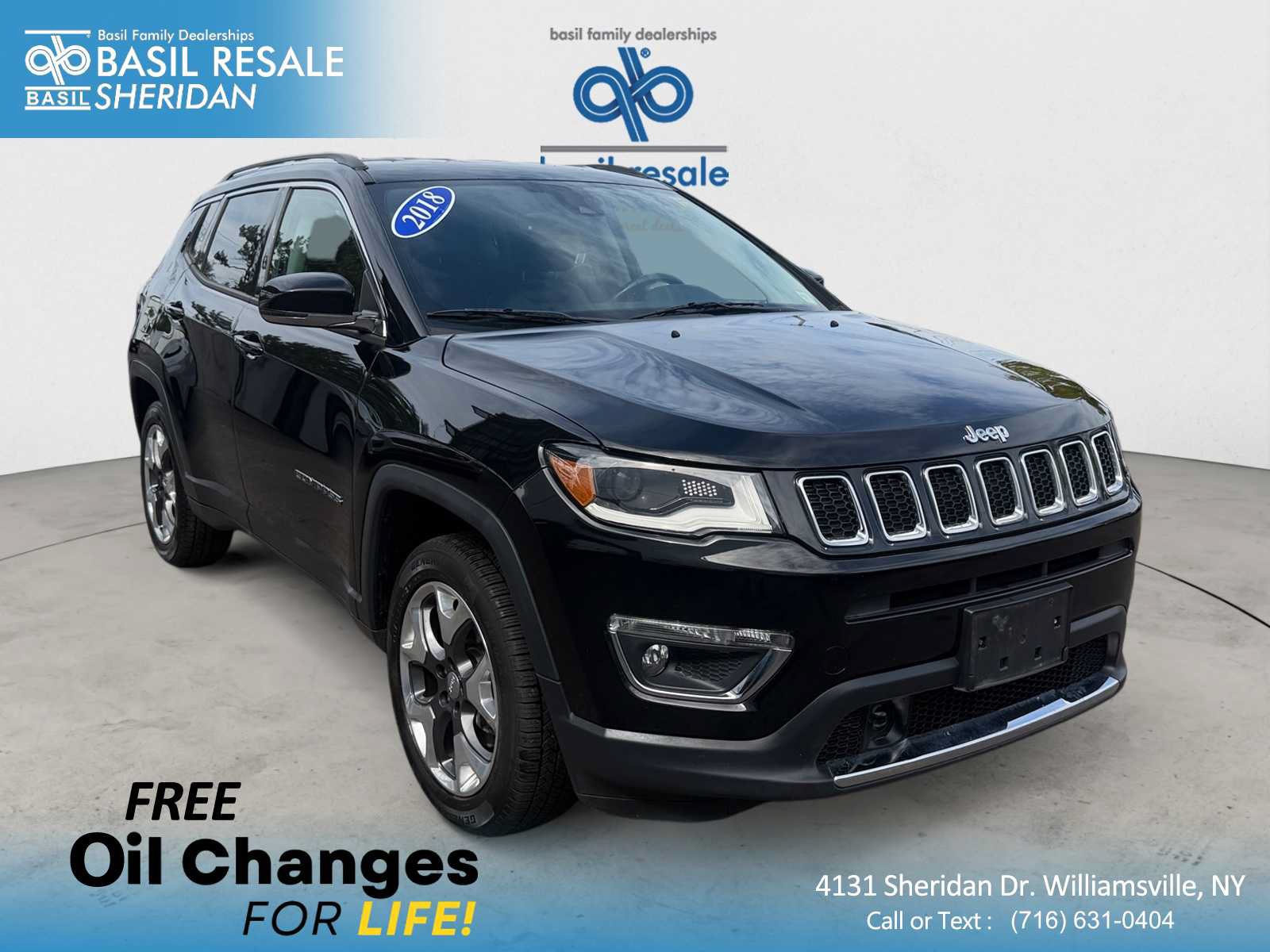 Used 2018 Jeep Compass Limited w/ Navigation Group AWD/4WD image 1