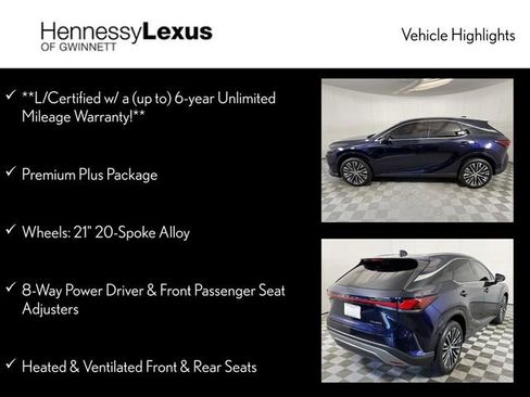 Used 2023 Lexus RX 350 Premium Plus w/ Cold Area Package FWD image 12