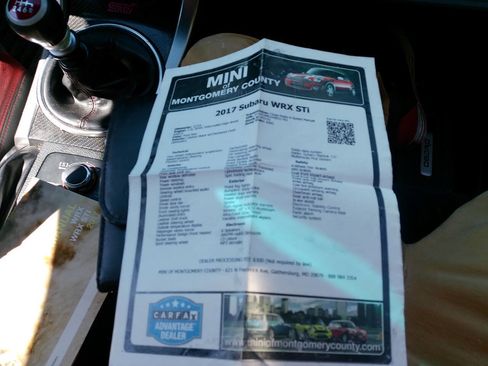 Used 2017 Subaru WRX STI w/ Popular Package #3 image 32