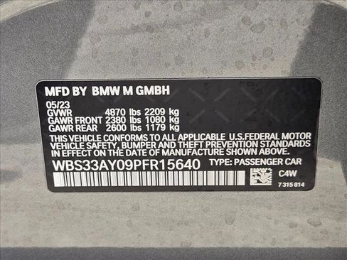 Used 2023 BMW M3 Competition w/ Executive Package image 25