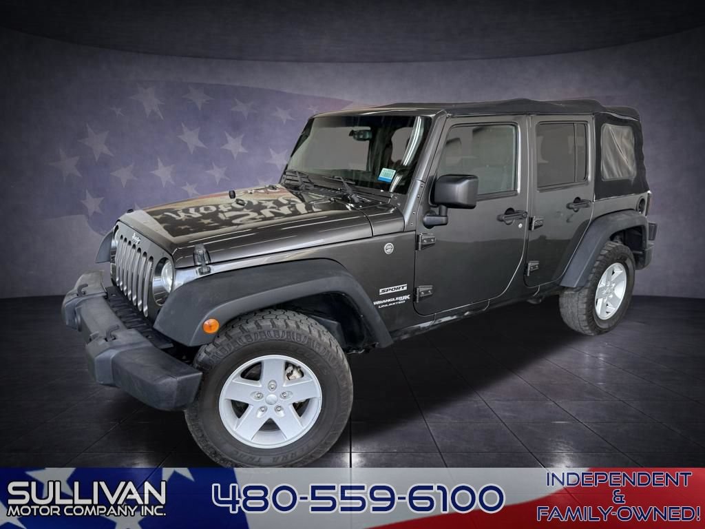 Used 2018 Jeep Wrangler Unlimited Sport S AWD/4WD image 1