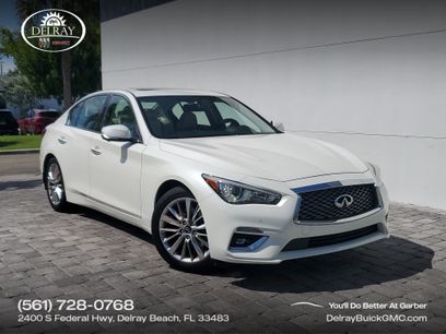 Used 2021 INFINITI Q50 Luxe w/ Cargo Package