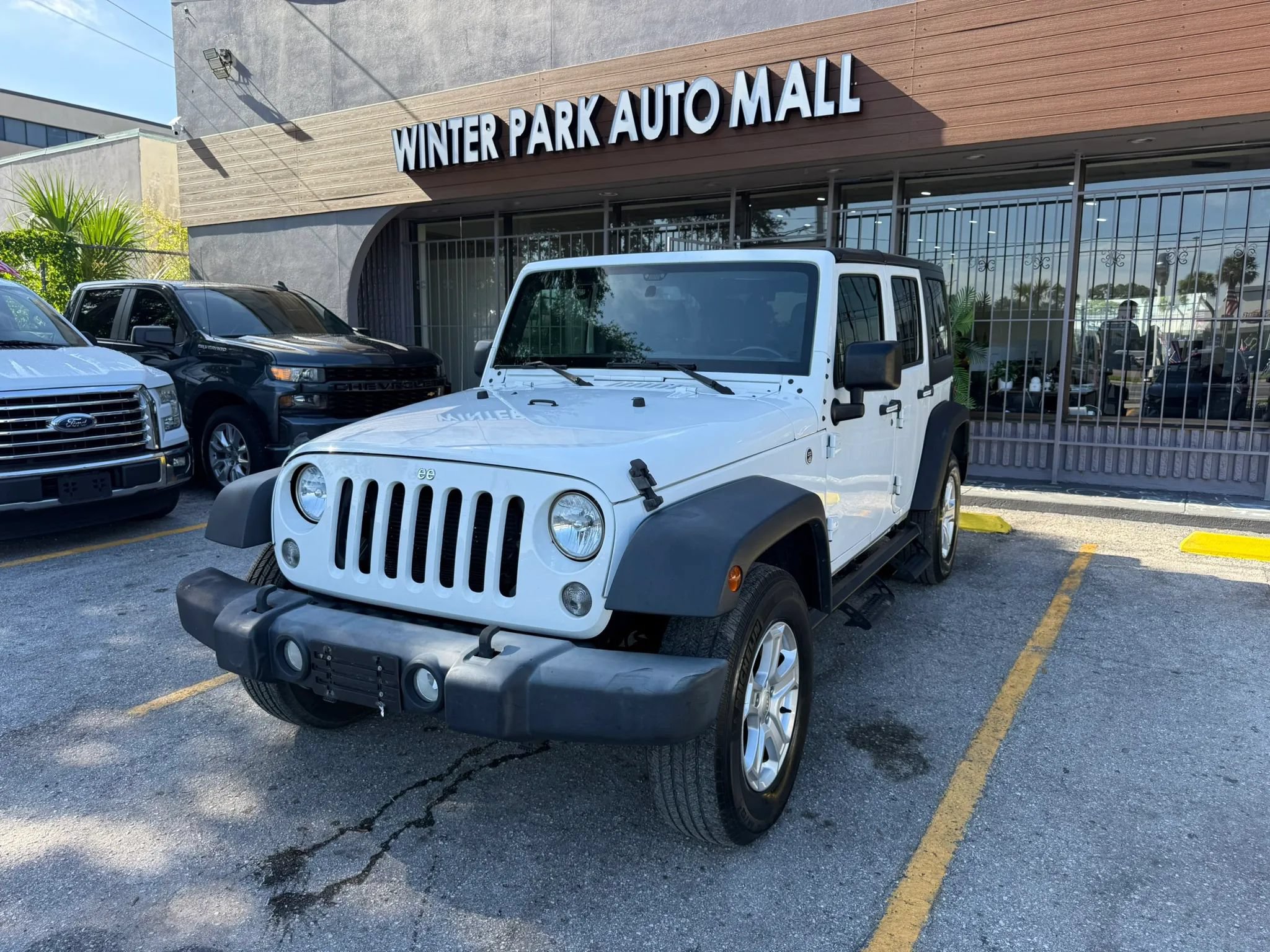 Used 2017 Jeep Wrangler Unlimited Sport w/ Quick Order Package 24S AWD/4WD image 1