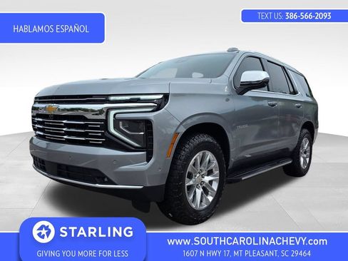 Used 2025 Chevrolet Tahoe Premier RWD image 1