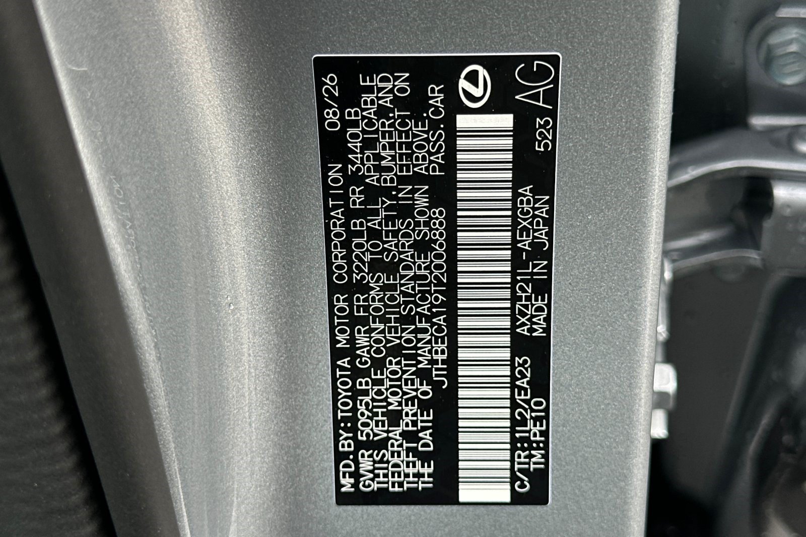 New 2026 Lexus ES 350h w/ Convenience Package FWD image 24