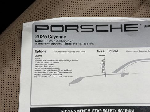 New 2026 Porsche Cayenne image 56