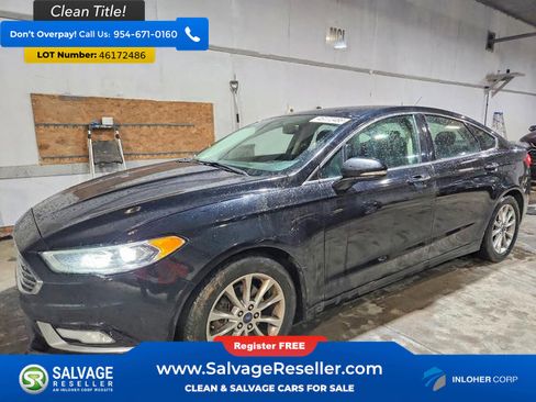 Used 2017 Ford Fusion SE w/ Fusion SE Technology Package image 1