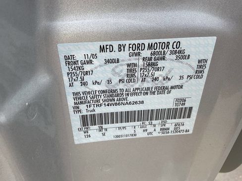 Used 2006 Ford F150 STX image 16