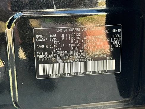 Used 2019 Subaru Outback 2.5i Premium image 32