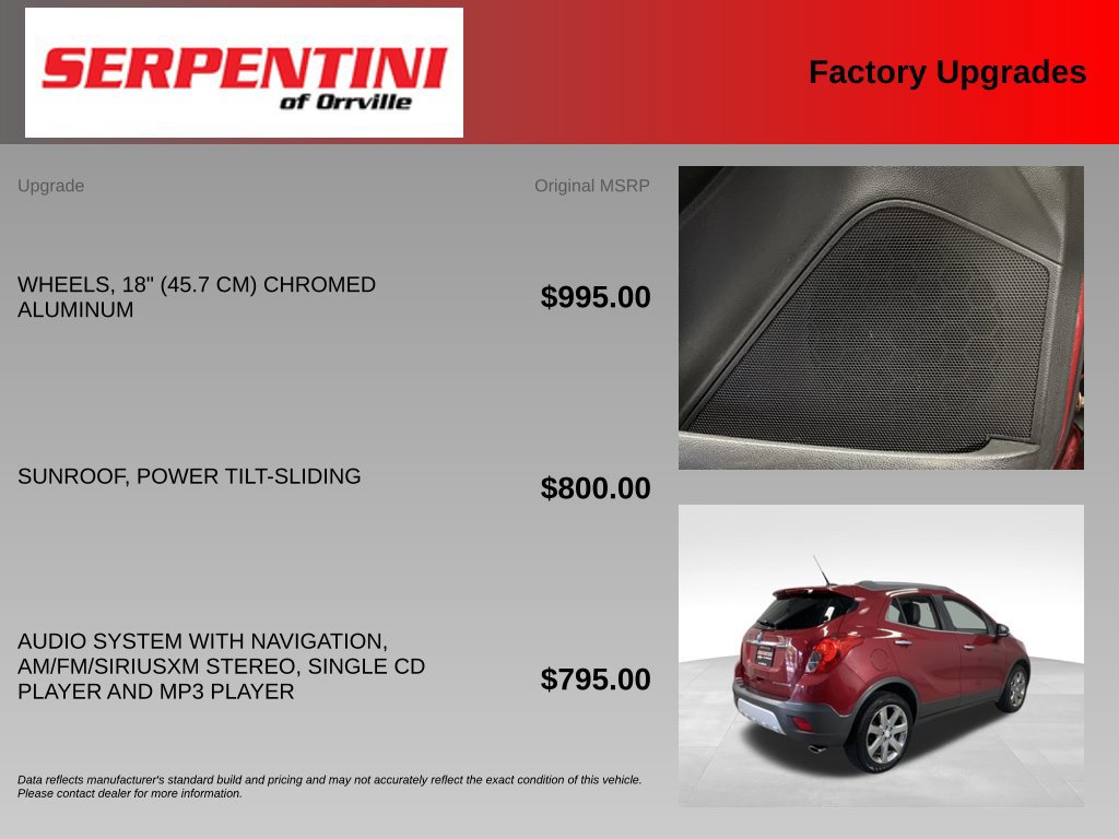 Used 2014 Buick Encore Convenience FWD image 6