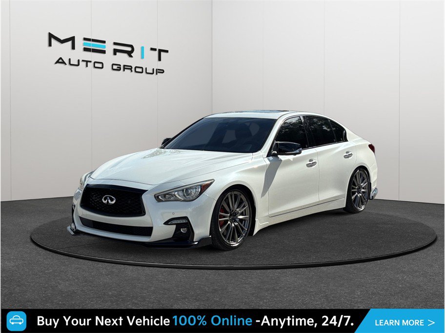 Used 2021 INFINITI Q50 Red Sport 400 RWD image 4