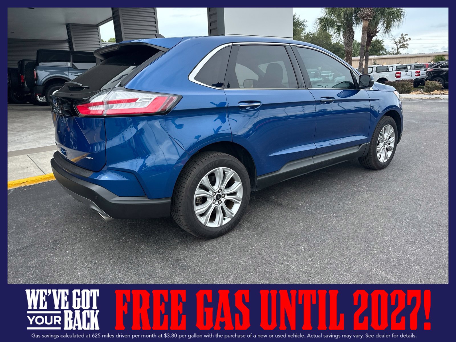 New 2023 Ford Edge Titanium w/ Cargo Accessory Package AWD/4WD image 3