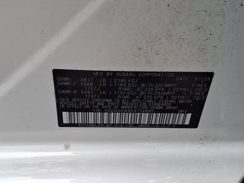 Certified 2025 Subaru Crosstrek 2.5i Wilderness image 29