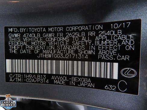 Used 2018 Lexus ES 300h w/ Luxury Package FWD image 28