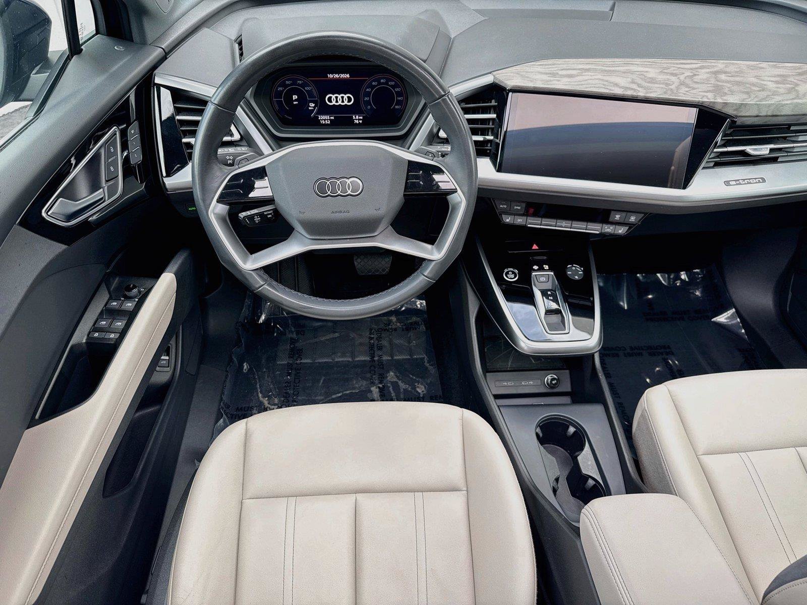 Used 2024 Audi Q4 e-tron Premium Plus w/ Premium Plus AWD/4WD image 24