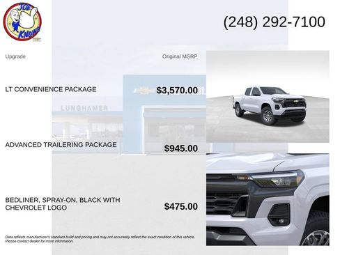 New 2026 Chevrolet Colorado LT w/ LT Convenience Package AWD/4WD image 5