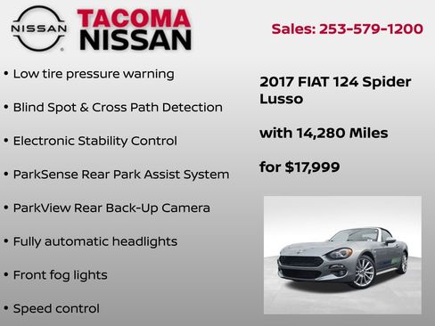 Used 2017 FIAT 124 Spider Lusso image 18