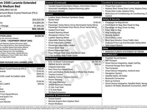Used 2024 RAM 2500 Laramie w/ Night Edition AWD/4WD image 26