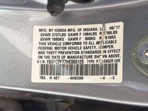 Used 2017 Honda Civic EX image 30