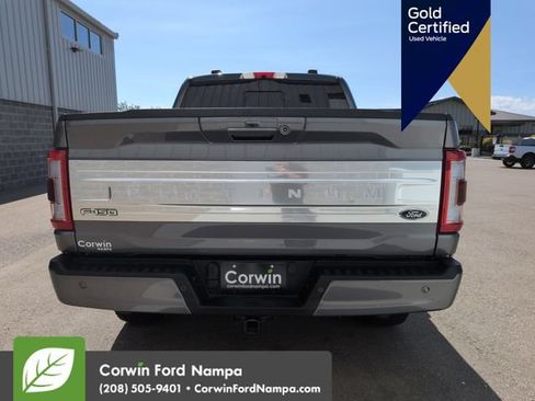 Certified 2022 Ford F150 Platinum w/ FX4 Off-Road Package AWD/4WD image 5