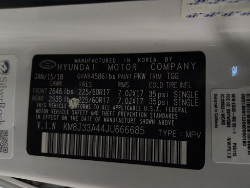 Used 2018 Hyundai Tucson SEL FWD image 33