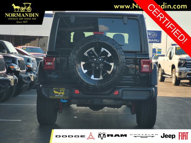 Certified 2024 Jeep Wrangler Unlimited Rubicon 4xe AWD/4WD image 4