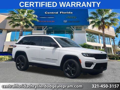 Certified 2025 Jeep Grand Cherokee Limited w/ Black Appearance Package RWD image 1