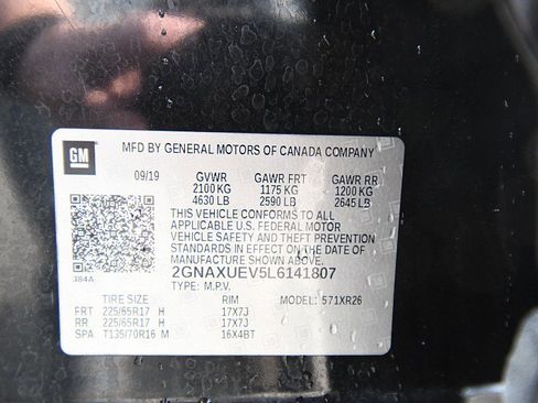 Used 2020 Chevrolet Equinox LT AWD/4WD image 27