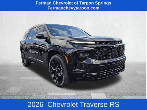 New 2026 Chevrolet Traverse RS w/ LPO, Floor Liner Package FWD image 1