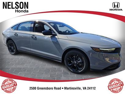 New 2025 Honda Accord SE