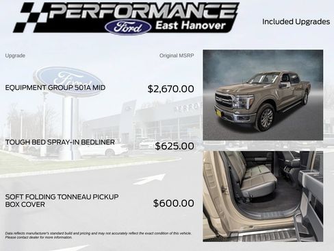 Used 2025 Ford F150 Lariat w/ Equipment Group 501A Mid AWD/4WD image 5