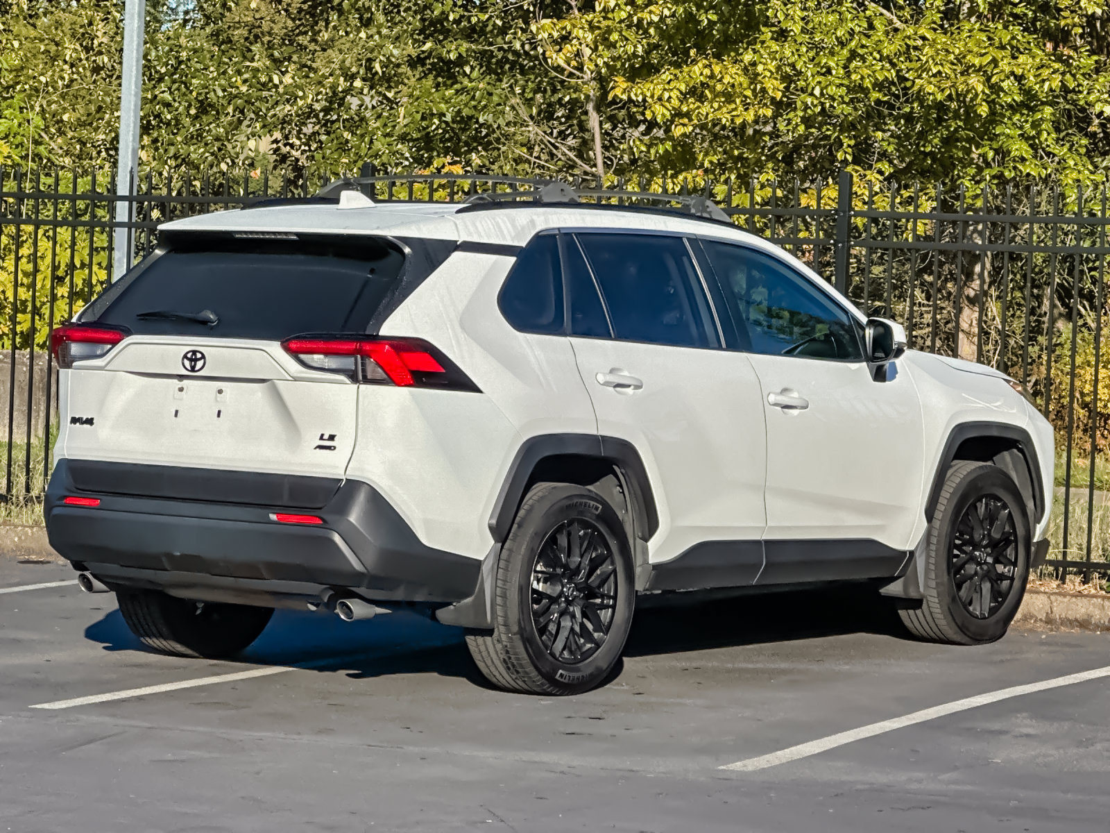 Used 2020 Toyota RAV4 LE w/ All Weather Liner Package AWD/4WD image 3