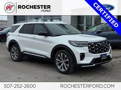 Certified 2025 Ford Explorer Platinum w/ Ultimate Package