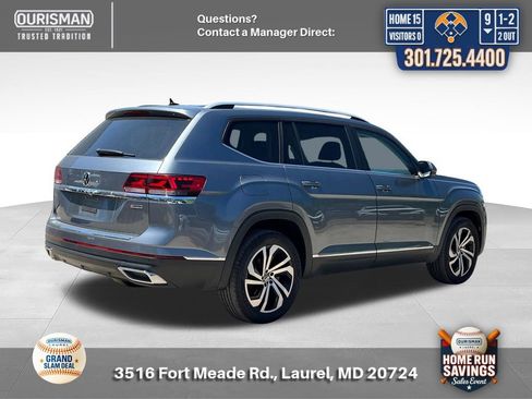 Used 2022 Volkswagen Atlas SEL AWD/4WD image 3
