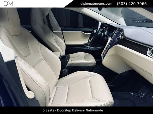 Used 2015 Tesla Model S 85D AWD/4WD image 14