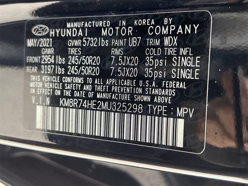 Used 2021 Hyundai Palisade Calligraphy image 32