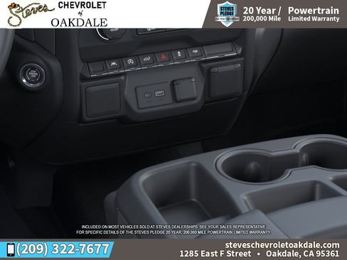 Used 2024 Chevrolet Silverado 1500 Custom w/ LPO, Dark Essentials Package image 23