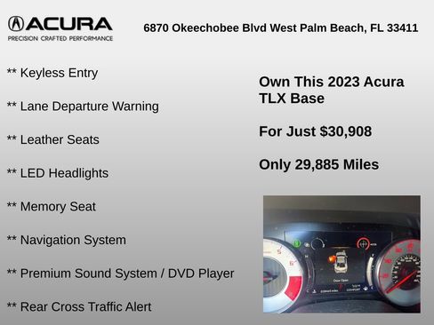 Used 2023 Acura TLX w/ A-SPEC Pkg image 12