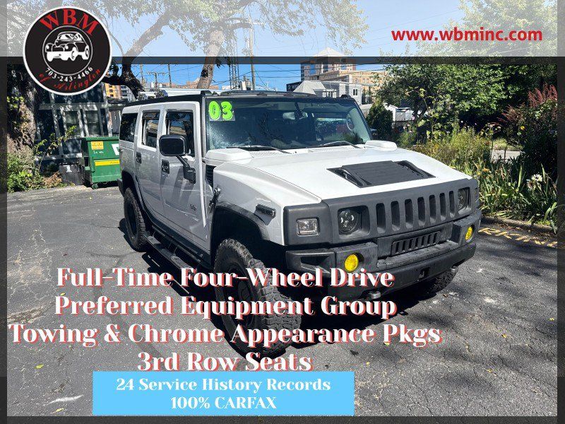 Used 2003 HUMMER H2 w/ Preferred Equipment Group AWD/4WD image 1