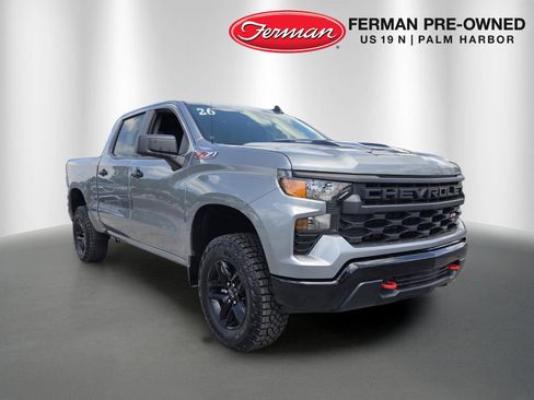 Used 2026 Chevrolet Silverado 1500 Custom Trail Boss AWD/4WD image 1