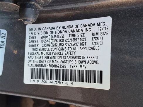 Used 2013 Honda CR-V EX-L image 15