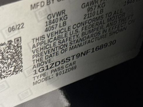 Used 2022 Chevrolet Malibu LT FWD image 27