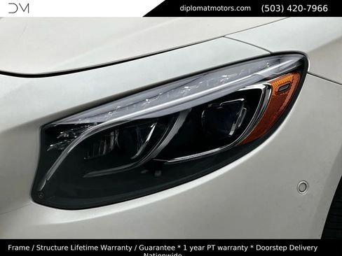 Used 2019 Mercedes-Benz S 63 AMG 4MATIC Coupe w/ Carbon Fiber Exterior Package image 13