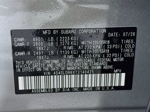 New 2026 Subaru Forester Limited AWD/4WD image 33