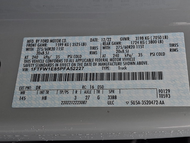 Used 2023 Ford F150 Lariat AWD/4WD image 28